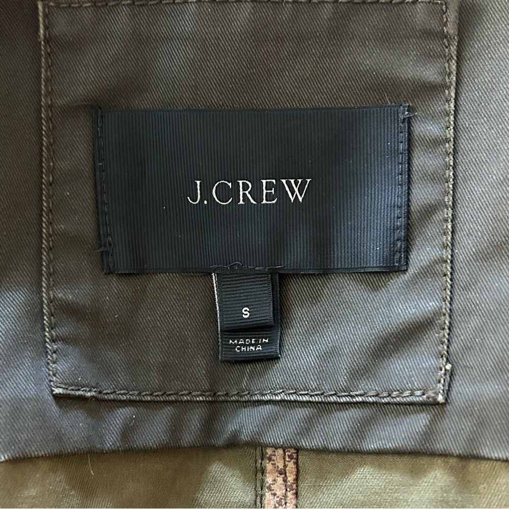 J. CREW Downtown Field Jacket Size Small - Picture 10 of 15